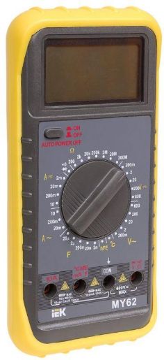 Изображение Мультиметр цифровой Professional MY62I IEK TMD-5S-062