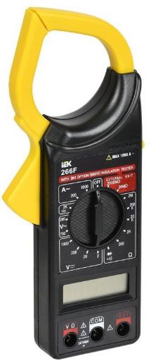 Изображение Клещи токоизмерительные Expert 266F IEK TCM-1F-266