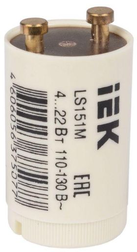 Изображение Стартер LS151M 4...22Вт 110-130В IEK LLD151-LS-22