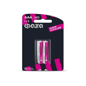 Изображение Элемент питания алкалиновый AAA/LR03 1.5В Super Alkaline BL-2 (уп.2шт) ФАZА 2858474