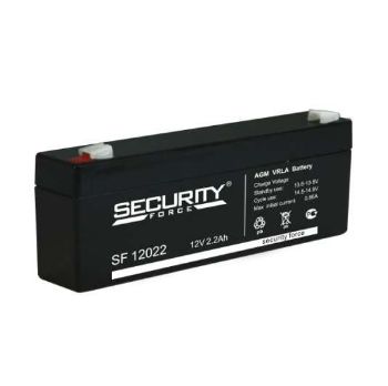 Изображение Аккумулятор ОПС 12В 2.2А.ч Security Force SF 12022