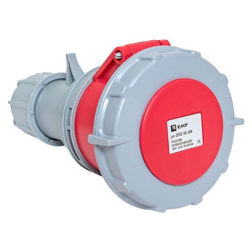 Изображение Розетка переносная 2252 3Р+РЕ+N 32А 380В IP67 PROxima EKF ps-2252-32-380