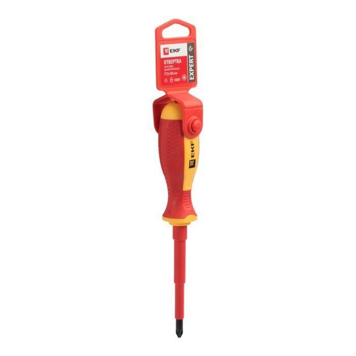 Изображение Отвертка PH2х100мм Expert 1000В PROхima EKF ph-2-100-exp-in