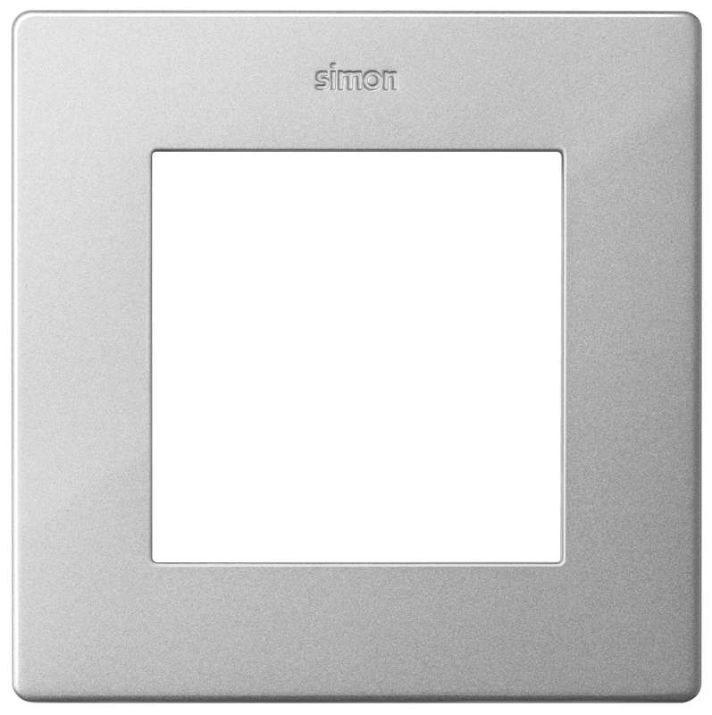 Изображение Рамка 1-м Simon24 алюм. 2400610-033