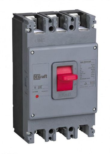 Изображение Выключатель автоматический 3п 630А 35кА ВА-305 DEKraft 22764DEK