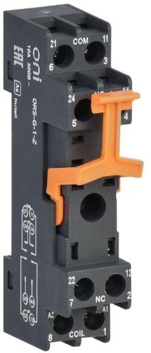 Изображение Розетка ORS-G-1-2 для реле OGR-1 2C ONI ORS-G-1-2-G