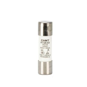 Изображение Вставка плавкая цилиндрическая RT28-63 50А 14х51 (R) CHINT 520495