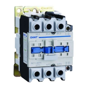 Изображение Контактор NC1-4011 40А 400В/АС3 1НО+1НЗ 50Гц (R) CHINT 222287