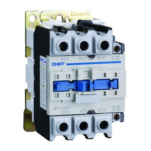 Изображение Контактор NC1-4011 40А 400В/АС3 1НО+1НЗ 50Гц (R) CHINT 222287