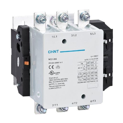 Изображение Контактор NC2-265 265А 230В/АС3 50Гц (R) CHINT 671402