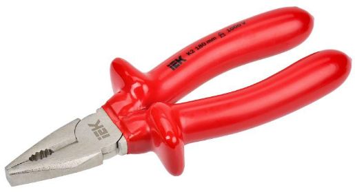 Изображение Пассатижи диэлектрические Profi 180мм 1000В ARMA2L 3 IEK A2L3-PL20-K2-180