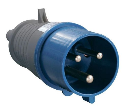 Изображение Вилка эл. каб. 32А 2P+PE 220В IP44 ССИ-023 IEK PSR01-032-3