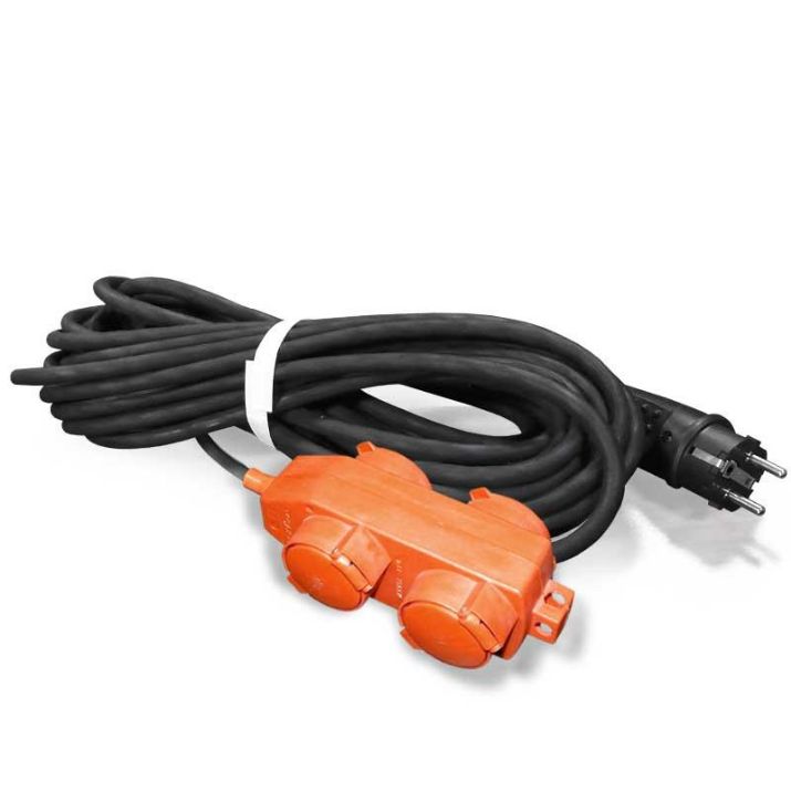 Изображение Удлинитель-шнур 4х50м с заземл. 16А IP44 У16-040 КГ 3х1.5 с защ. крышкой UNIVersal 9634135