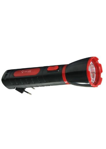 Изображение Фонарь аккумуляторный 2 режима 1Вт аккум. 0.5А.ч прямое ЗУ 220В КОСМОС KOCAcc103LED