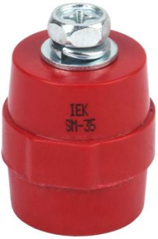 Изображение Изолятор SM35 (М8) силовой с болтом IEK YIS11-35-10-B