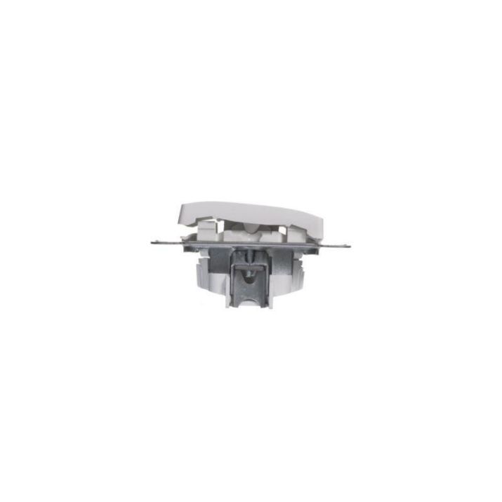 Изображение Переключатель проходной 1-кл. СП Glossa 10А IP20 (сх. 6) 10AX механизм бел. SE GSL000161