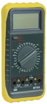 Изображение Мультиметр цифровой Professional MY64 IEK TMD-5S-064