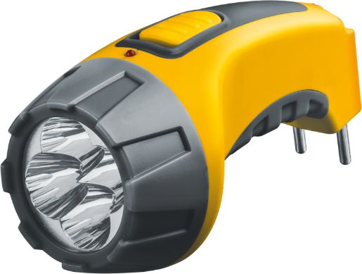 Изображение Фонарь аккумуляторный 94 951 NPT-CP03-ACCU 4LED аккум. 4В 500мА.ч прямое ЗУ пластик. NAVIGATOR 94951