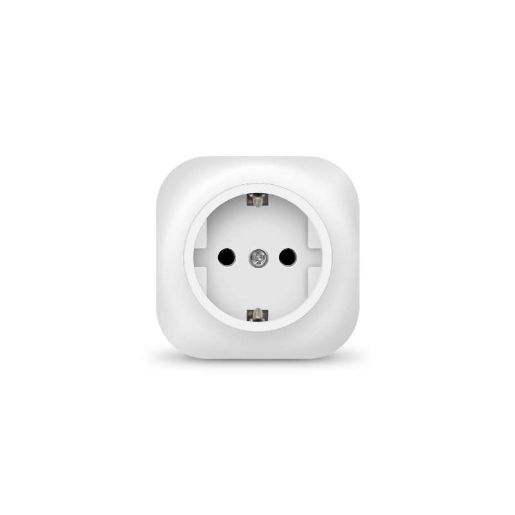 Изображение Розетка 1-м ОП 16А IP20 с заземл. бел. IONICH 1416