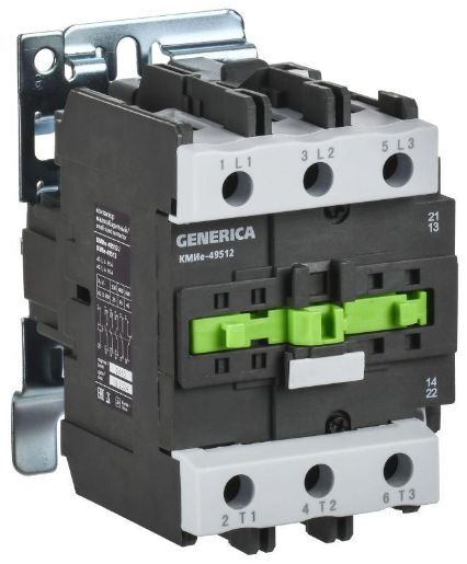 Изображение Контактор КМИе-49512 95А 230В/АС3 1НО; 1НЗ IEK KKME41-095-230-11