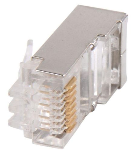 Изображение Разъем RJ45 8P8C кат.5E FTP GENERICA CS3-1C5EF-G