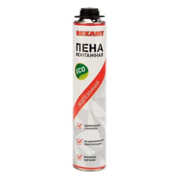 Изображение Пена монтажная всесезонная для пистолета 40л eco Rexant 89-0903