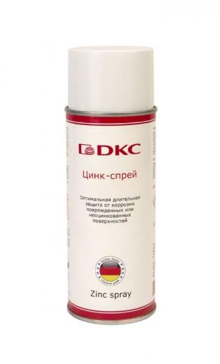 Изображение Краска-спрей цинк. 400мл DKC 37039HDZ
