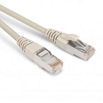 Изображение Патч-корд PC-LPM-STP-RJ45-RJ45-C5e-0.5M-LSZH-GY F/UTP экран. кат.5e LSZH 0.5м сер. Hyperline 42307