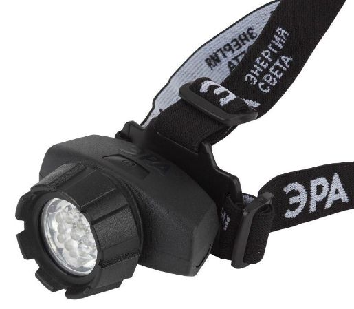 Изображение Фонарь GB-602 налобный 7хLED 3хAAA 4 реж. черн. блист. ЭРА Б0031382