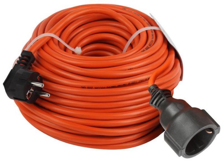 Изображение Удлинитель-шнур 1х30м с заземл. 16А IP20 UPx-1e-3х1.5-30m ПВС 3х1.5 (бухта) Эра Б0046817
