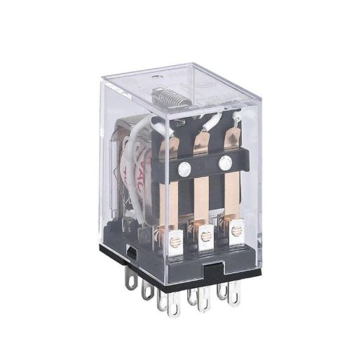 Изображение Реле промежуточное JZX-22F(D) 4 конт. с инд. LED 3А 220В AC CHINT 285380