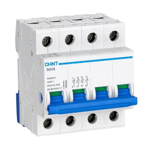 Изображение Выключатель нагрузки 4п 63А NH4 (R) CHINT 398047