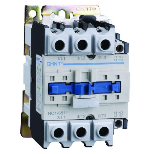 Изображение Контактор NC1-6511 65А 400В/АС3 1НО+1НЗ 50Гц (R) CHINT 222729
