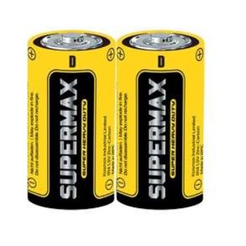 Изображение Элемент питания солевой D/R20 (уп.2шт) Supermax SUPR20