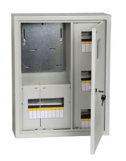 Изображение Корпус металлический ЩУРн-3/18 (560х440х165мм) IP31 TITAN IEK MKM32-N-18-31-ZO