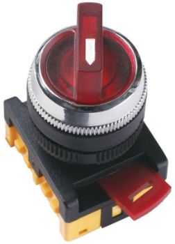 Изображение Переключатель ANC-22-2 на 2 фикс. полож. кр. 1з+1р IEK BSW10-ANC-2-K04