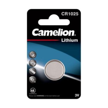 Изображение Элемент питания литиевый CR1025 BL-1 (блист.1шт) Camelion 5228