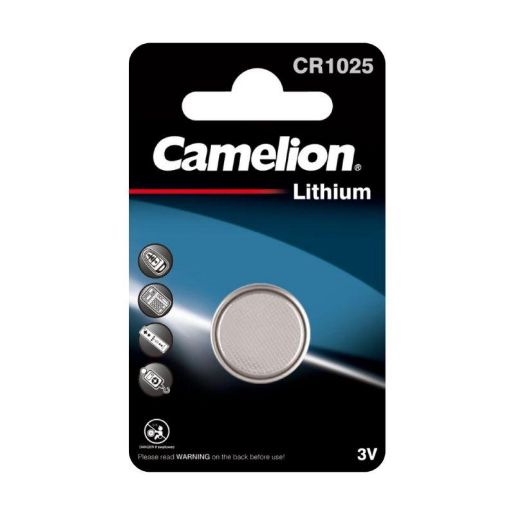 Изображение Элемент питания литиевый CR1025 BL-1 (блист.1шт) Camelion 5228