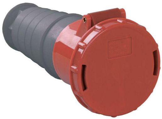 Изображение Розетка кабельная 63А 380В 3P+PE ССИ-234 IP54 IEK PSR22-063-4