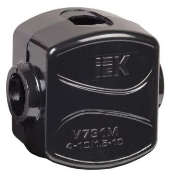 Изображение Зажим ответвительный У-731М (4-10/1.5-10кв.мм) IP20 IEK UKZ-ZO-731M
