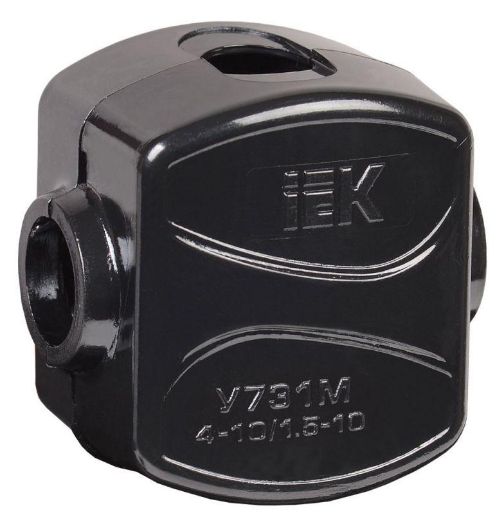 Изображение Зажим ответвительный У-731М (4-10/1.5-10кв.мм) IP20 IEK UKZ-ZO-731M