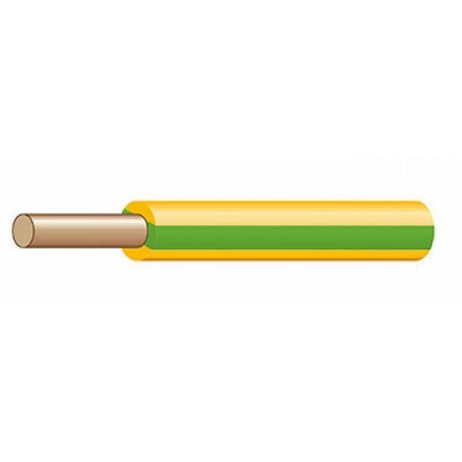 Изображение Провод ПуВнг(А)-LS 1х2.5 Ж/З 450/750В (бухта) (м) РЭК-PRYSMIAN 0601050301