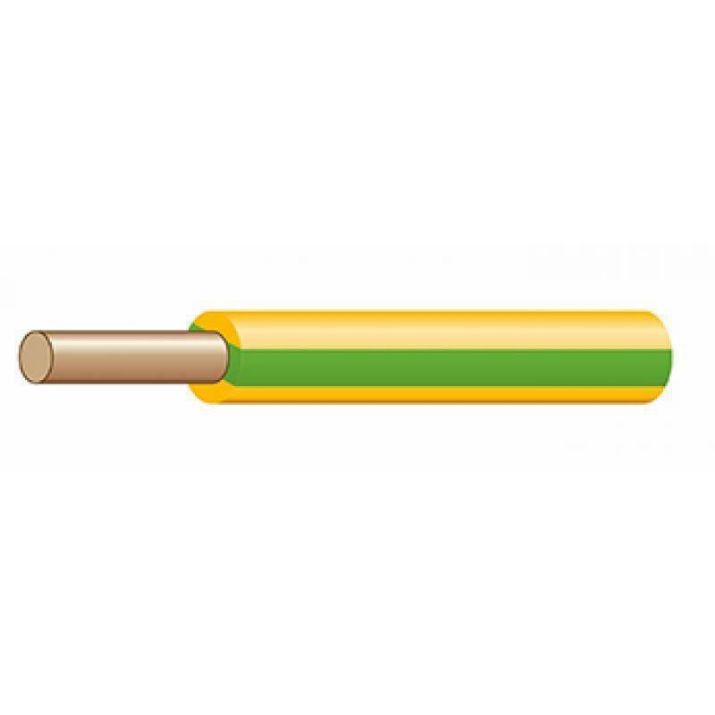 Изображение Провод ПуВнг(А)-LS 1х2.5 Ж/З 450/750В (бухта) (м) РЭК-PRYSMIAN 0601050301