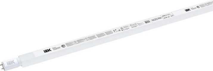 Изображение Лампа светодиодная ECO T8 18Вт линейная 230В 6500К G13 IEK LLE-T8-18-230-65-G13