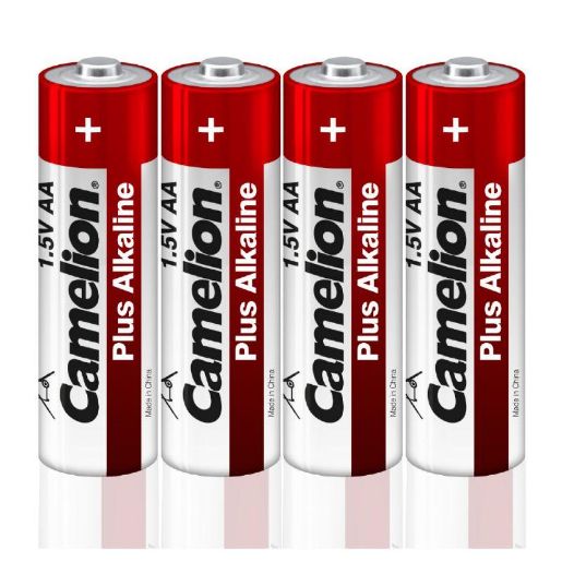 Изображение Элемент питания алкалиновый AA/LR6 1.5В Plus Alkaline LR6-SP4 (уп.4шт) Camelion 12554
