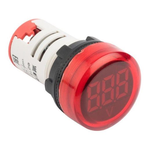 Изображение Индикатор значения напряжения ED16-22VD красн. PROxima EKF ed16-22vd-r