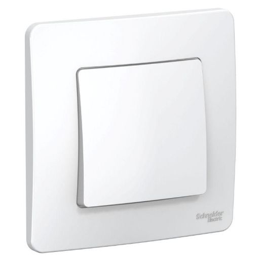 Изображение Переключатель проходной 1-кл. СП Blanca 10А IP20 (сх. 6) 250В бел. SE BLNVS010601