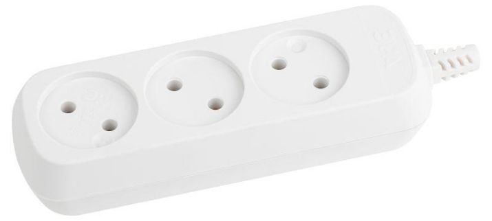 Изображение Колодка удлинителя 3-м без заземл. KX-3 Эра Б0028331