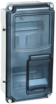 Изображение Корпус ЩУРн-П 1/8 Krepta 5 IP66 PC пластик. IEK MSP1-N-08-55