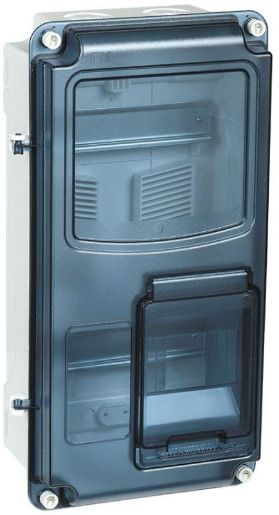 Изображение Корпус ЩУРн-П 1/8 Krepta 5 IP66 PC пластик. IEK MSP1-N-08-55